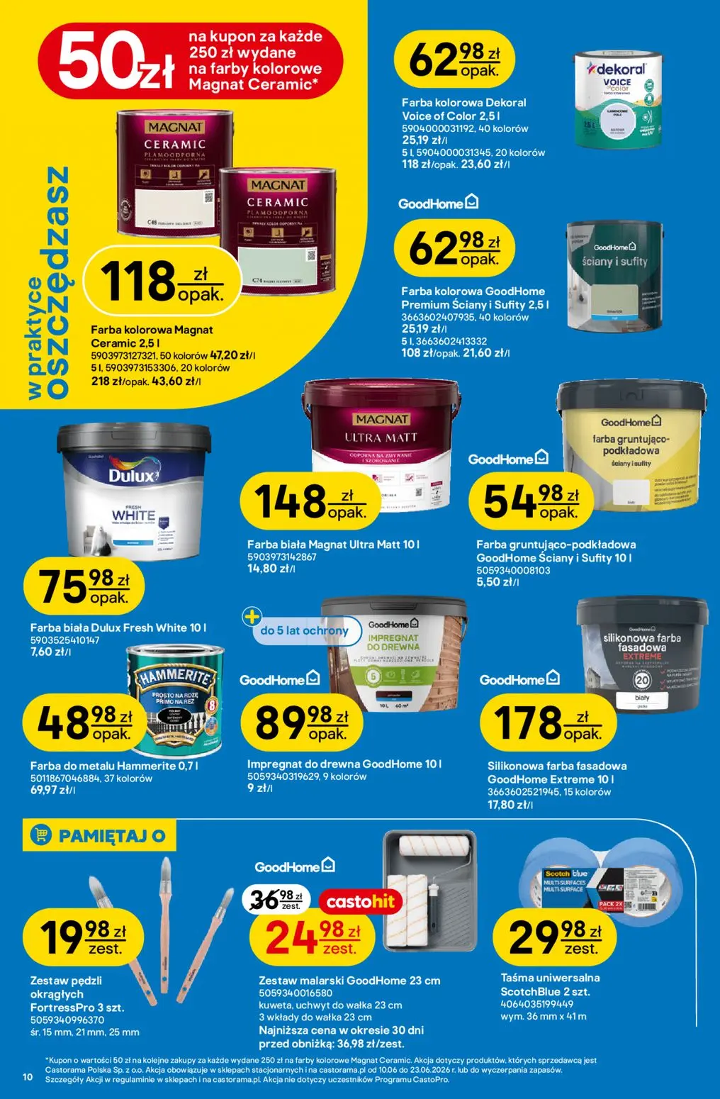 gazetka promocyjna castorama Casto Days - Strona 10