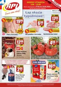 Gazetka promocyjna API MARKET, ważna od 2026-06-17 do 2026-06-23.