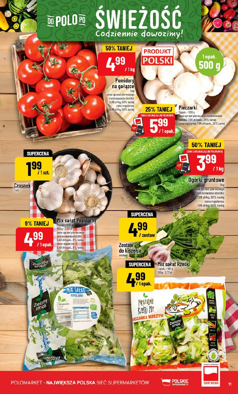gazetka promocyjna POLOmarket Kujawsko-pomorskie, Zachodniopomorskie, Pomorskie - Strona 11