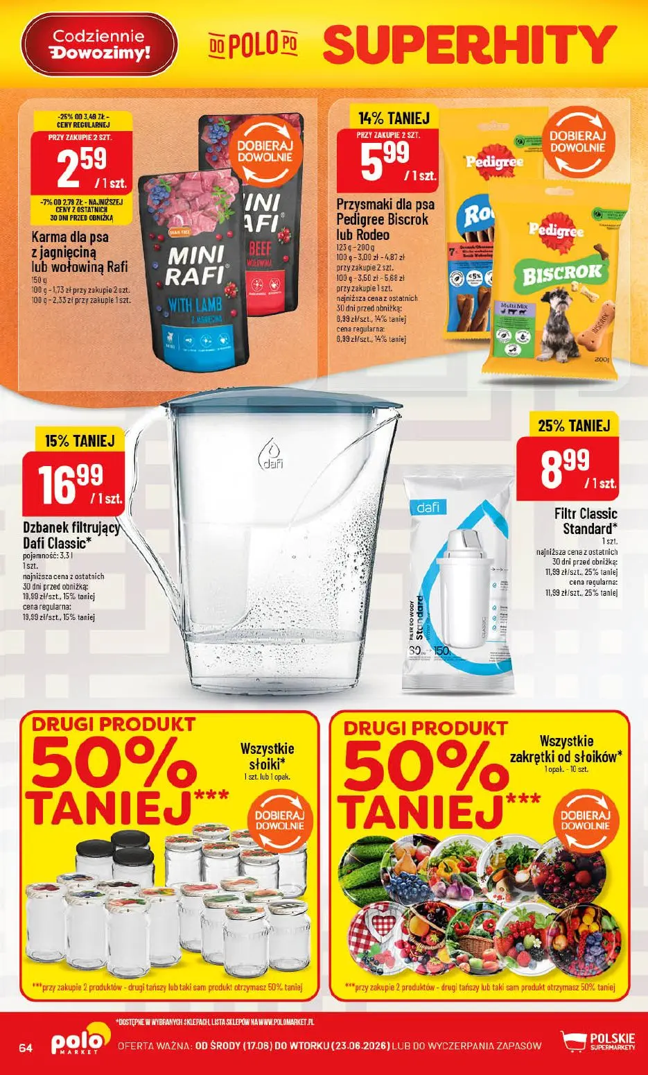 gazetka promocyjna POLOmarket Kujawsko-pomorskie, Zachodniopomorskie, Pomorskie - Strona 64