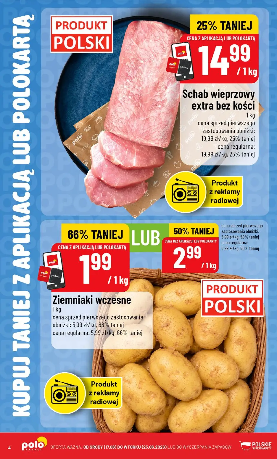 gazetka promocyjna POLOmarket Taniej z apką i POLOkartą! - Strona 4
