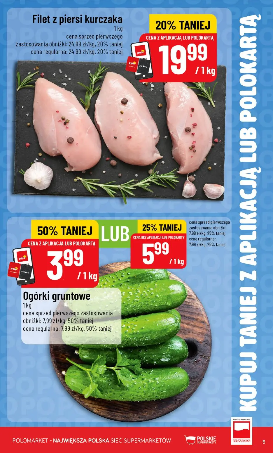 gazetka promocyjna POLOmarket Taniej z apką i POLOkartą! - Strona 5