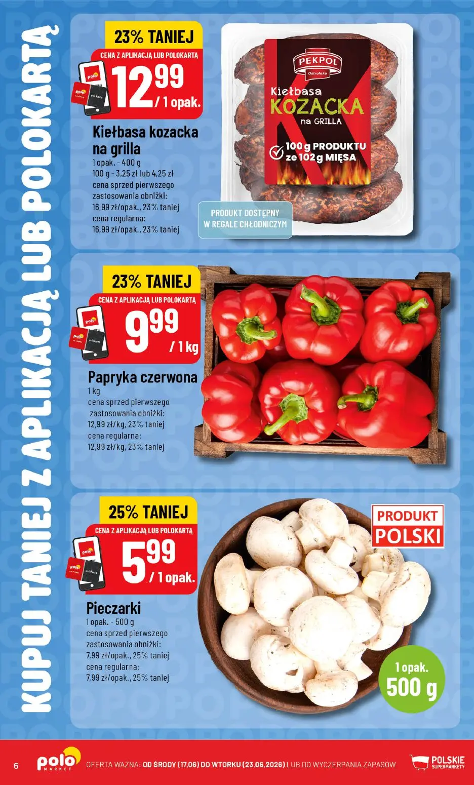 gazetka promocyjna POLOmarket Taniej z apką i POLOkartą! - Strona 6
