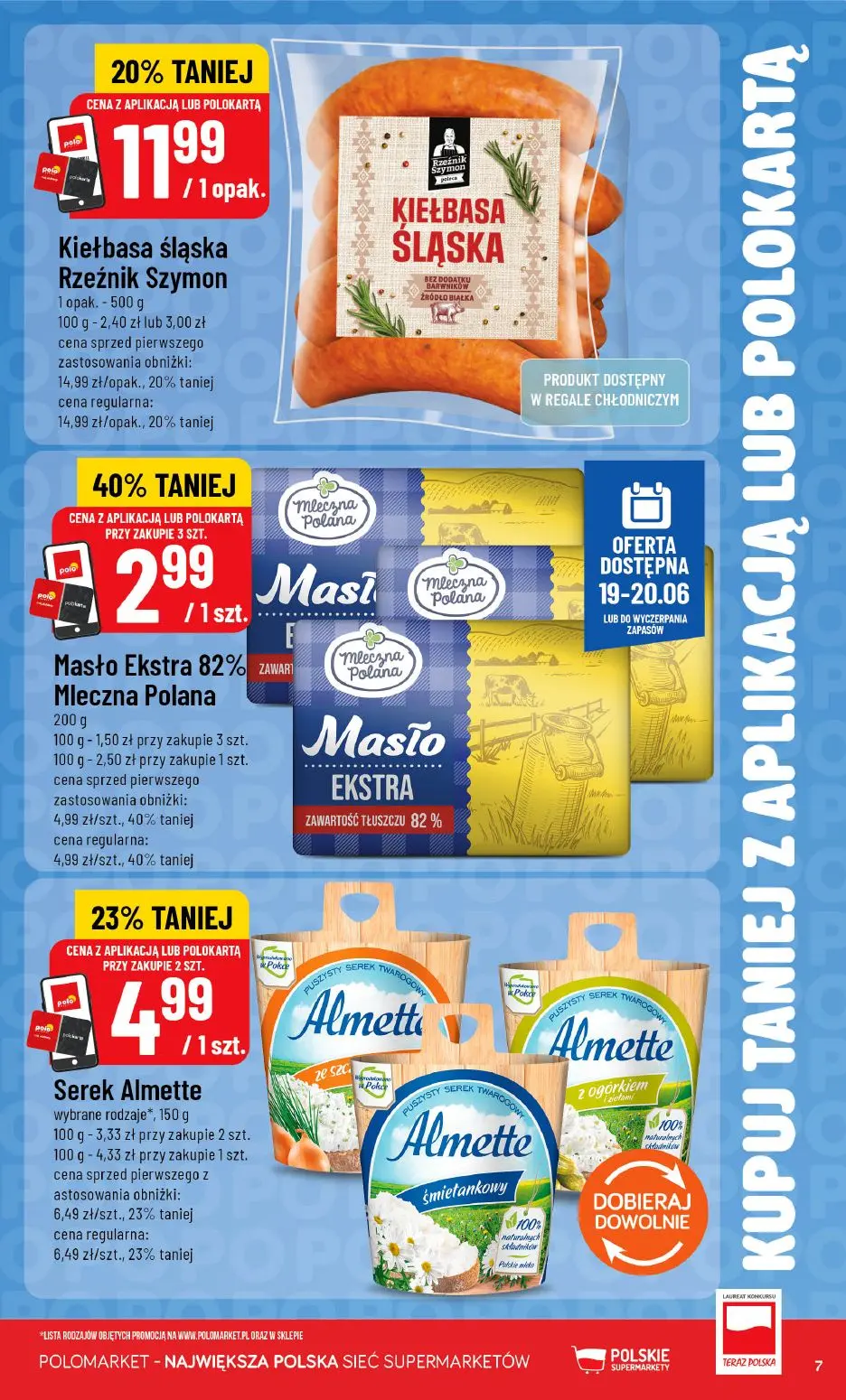 gazetka promocyjna POLOmarket Taniej z apką i POLOkartą! - Strona 7