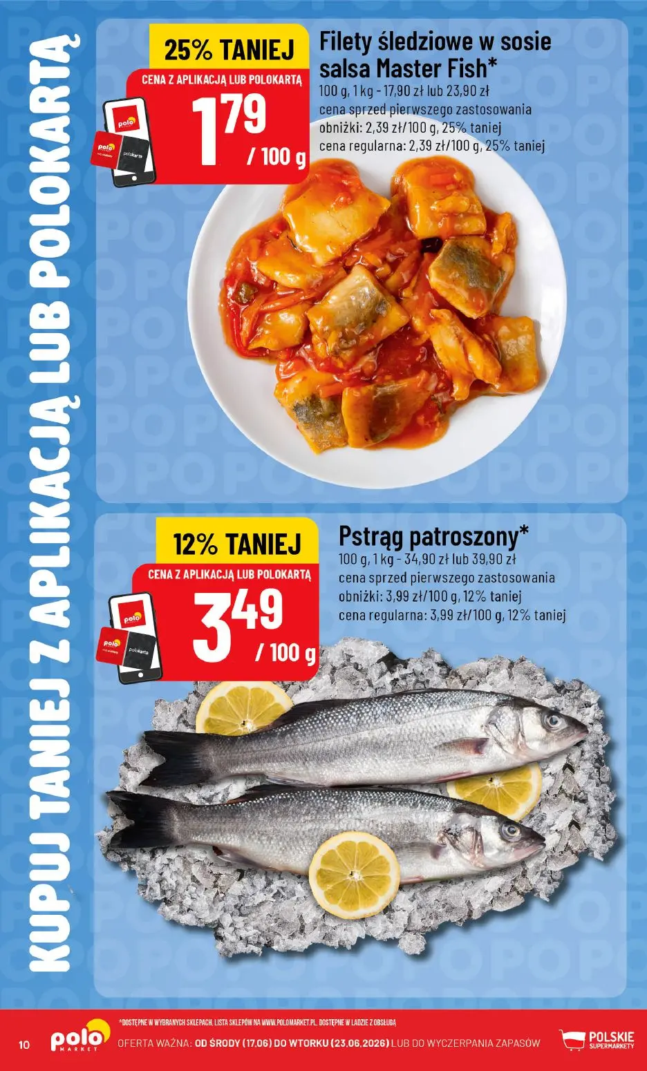 gazetka promocyjna POLOmarket Taniej z apką i POLOkartą! - Strona 10