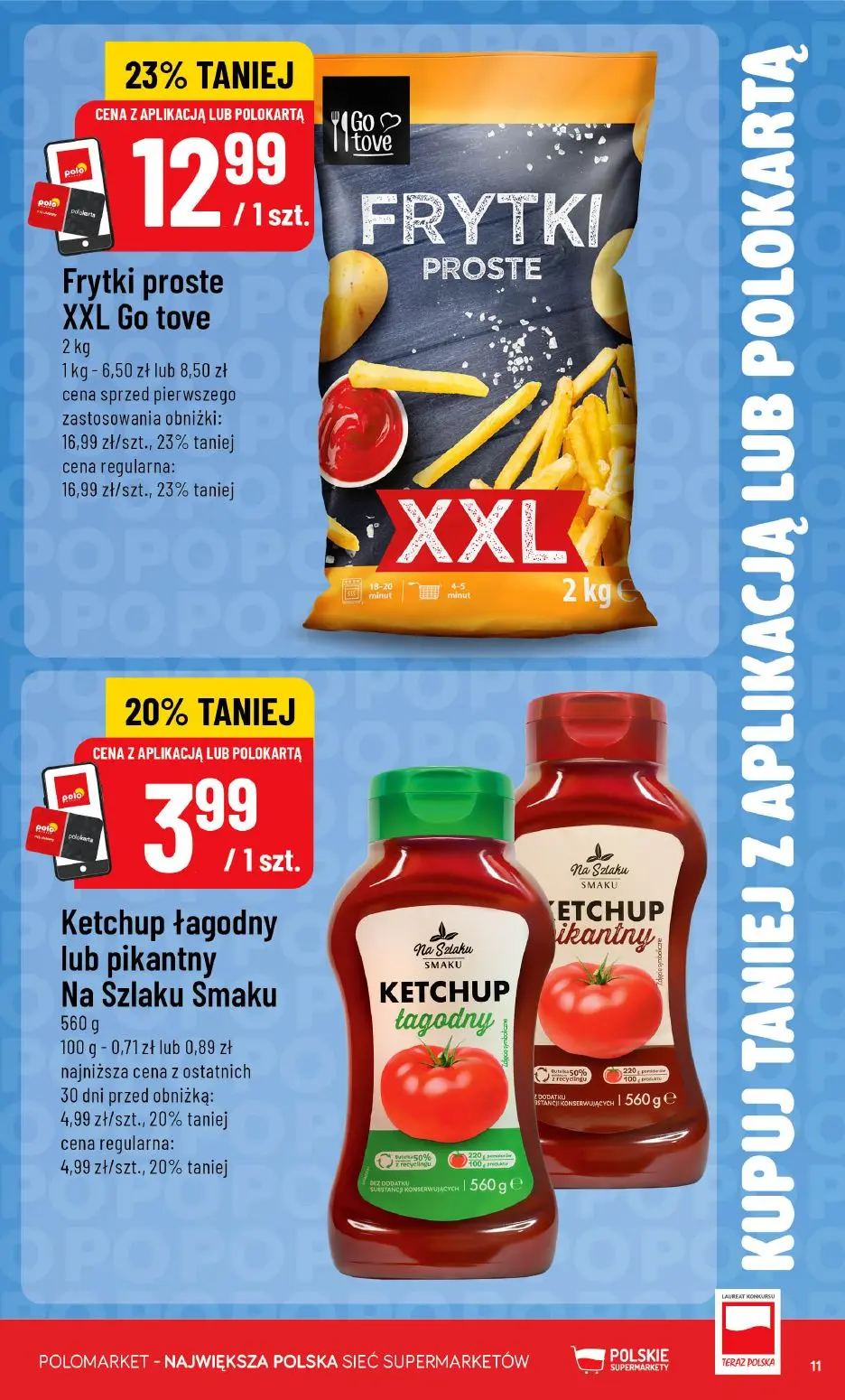 gazetka promocyjna POLOmarket Taniej z apką i POLOkartą! - Strona 11