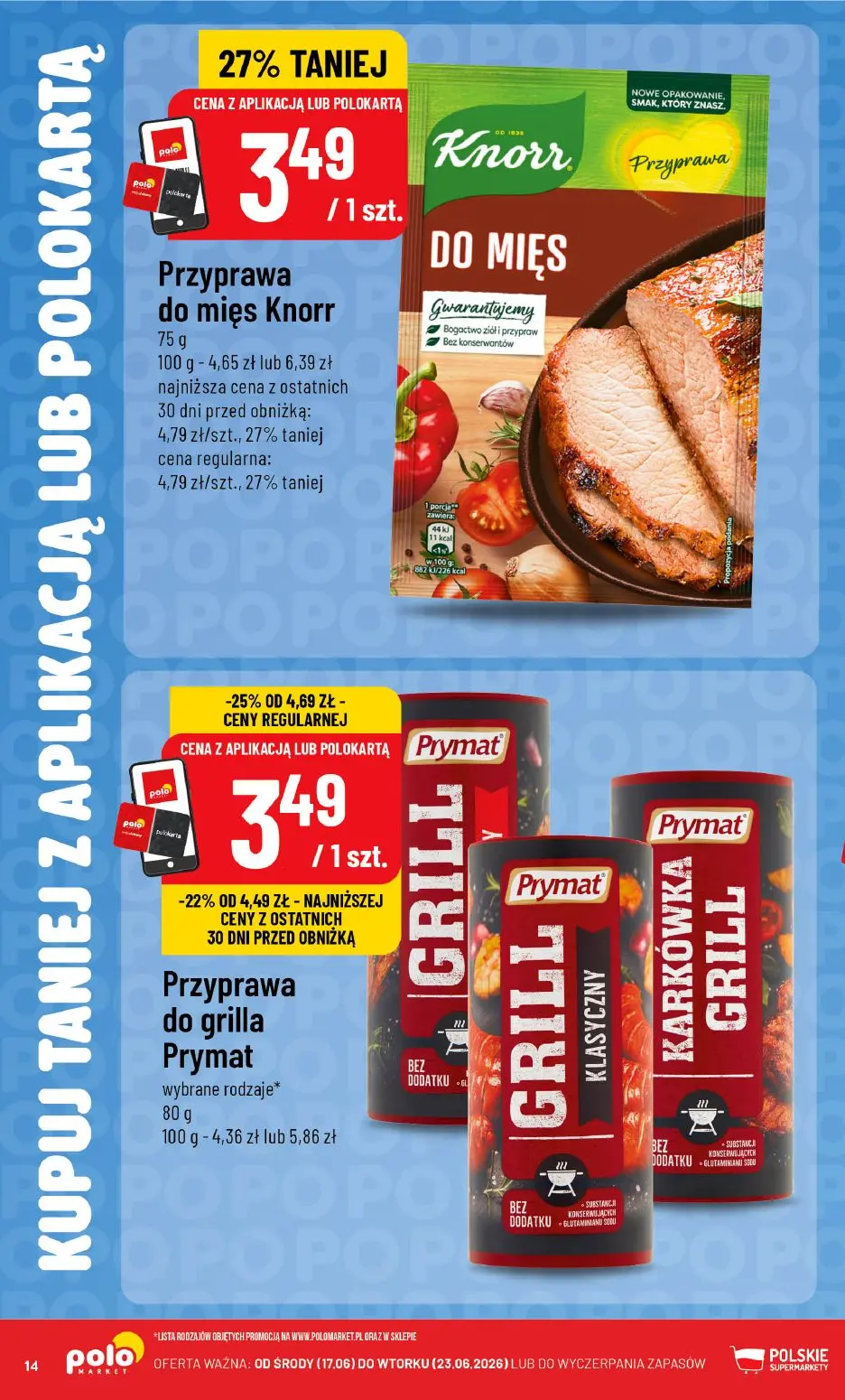 gazetka promocyjna POLOmarket Taniej z apką i POLOkartą! - Strona 14