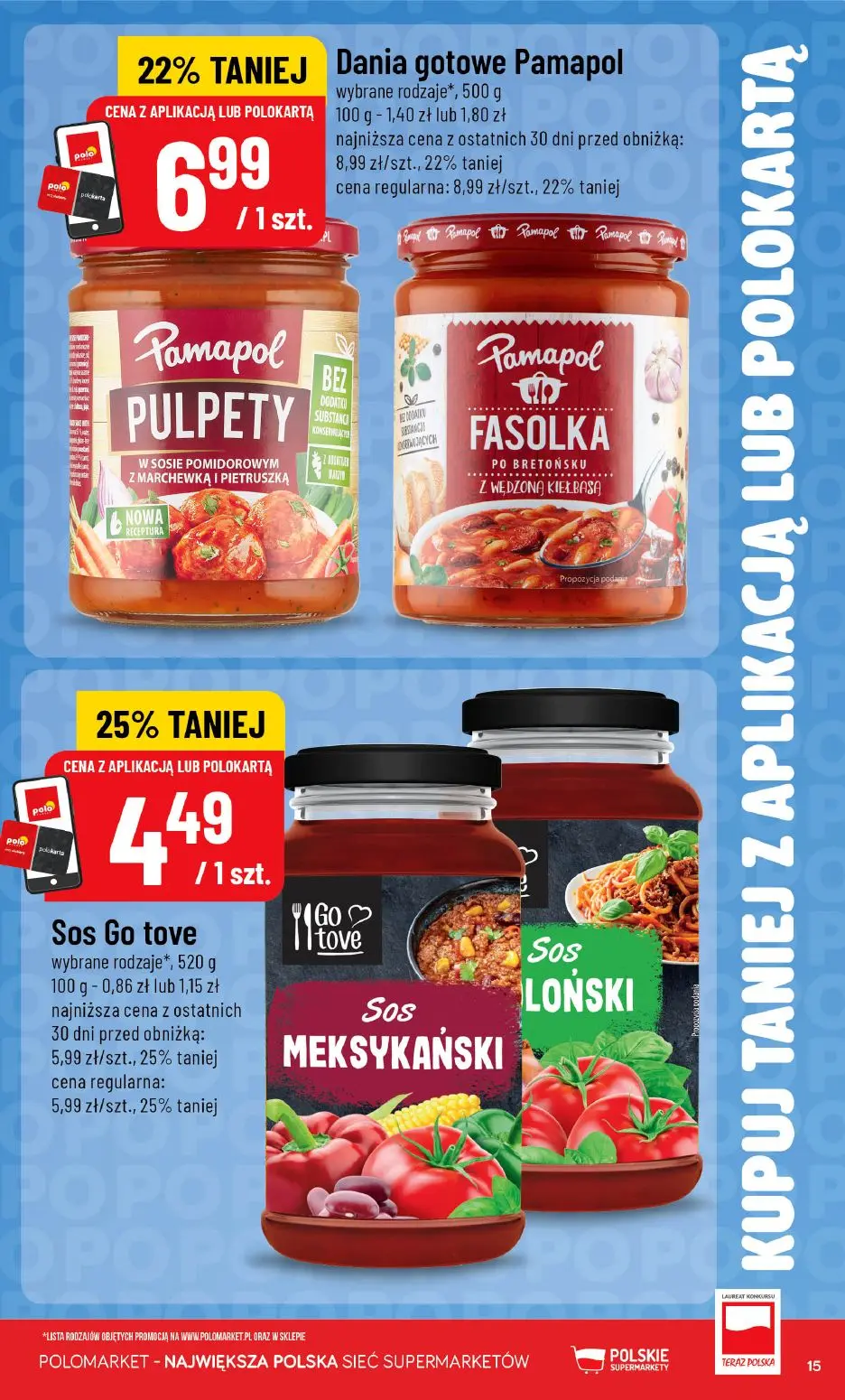 gazetka promocyjna POLOmarket Taniej z apką i POLOkartą! - Strona 15