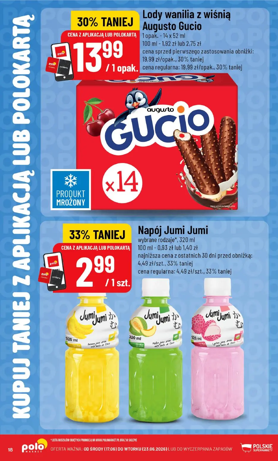 gazetka promocyjna POLOmarket Taniej z apką i POLOkartą! - Strona 18