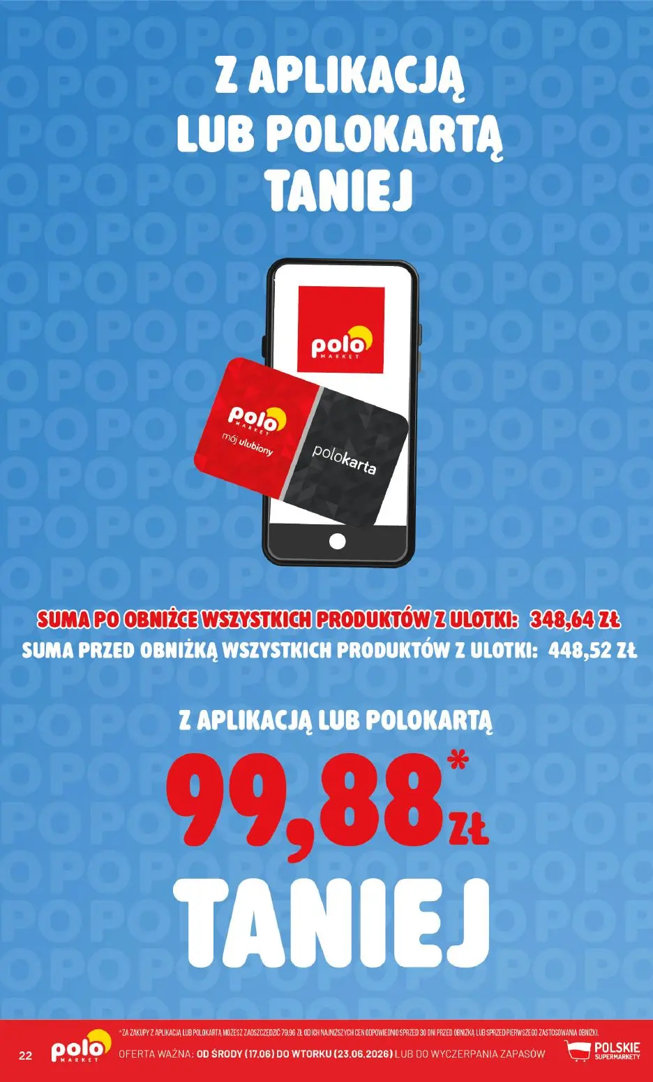 gazetka promocyjna POLOmarket Taniej z apką i POLOkartą! - Strona 22