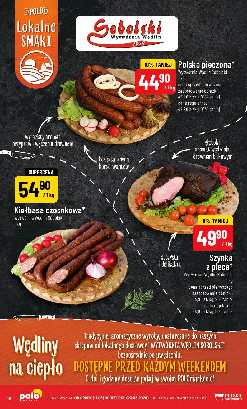 gazetka promocyjna POLOmarket Kujawsko-pomorskie, Pomorskie - Strona 16