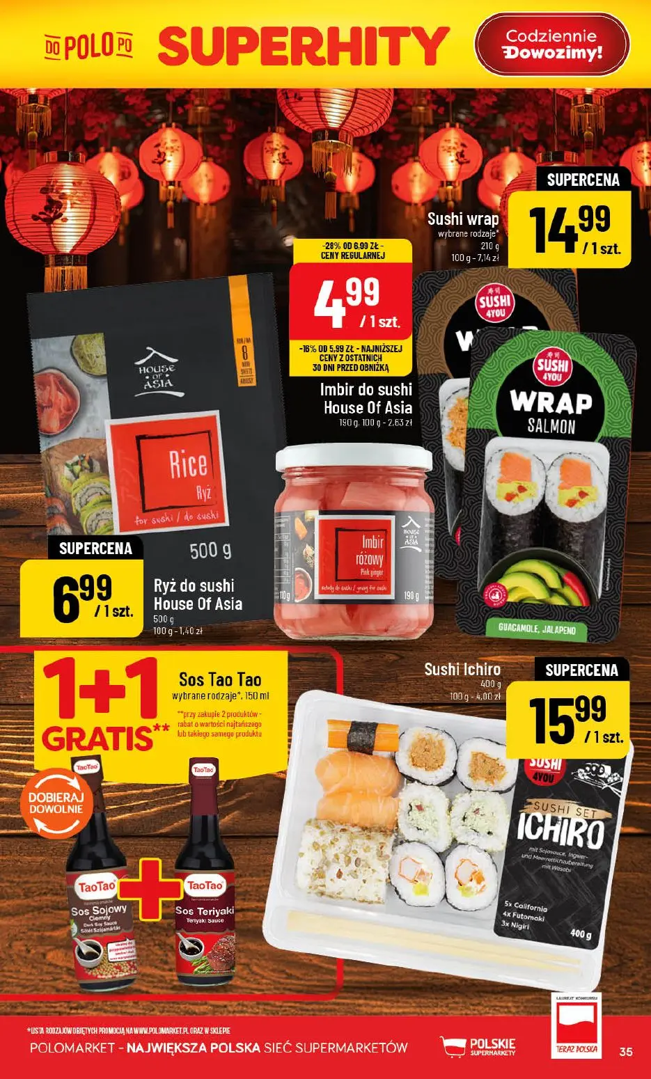 gazetka promocyjna POLOmarket Kujawsko-pomorskie, Pomorskie - Strona 35