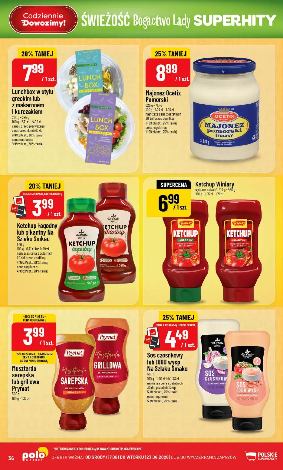 gazetka promocyjna POLOmarket Kujawsko-pomorskie, Pomorskie - Strona 36