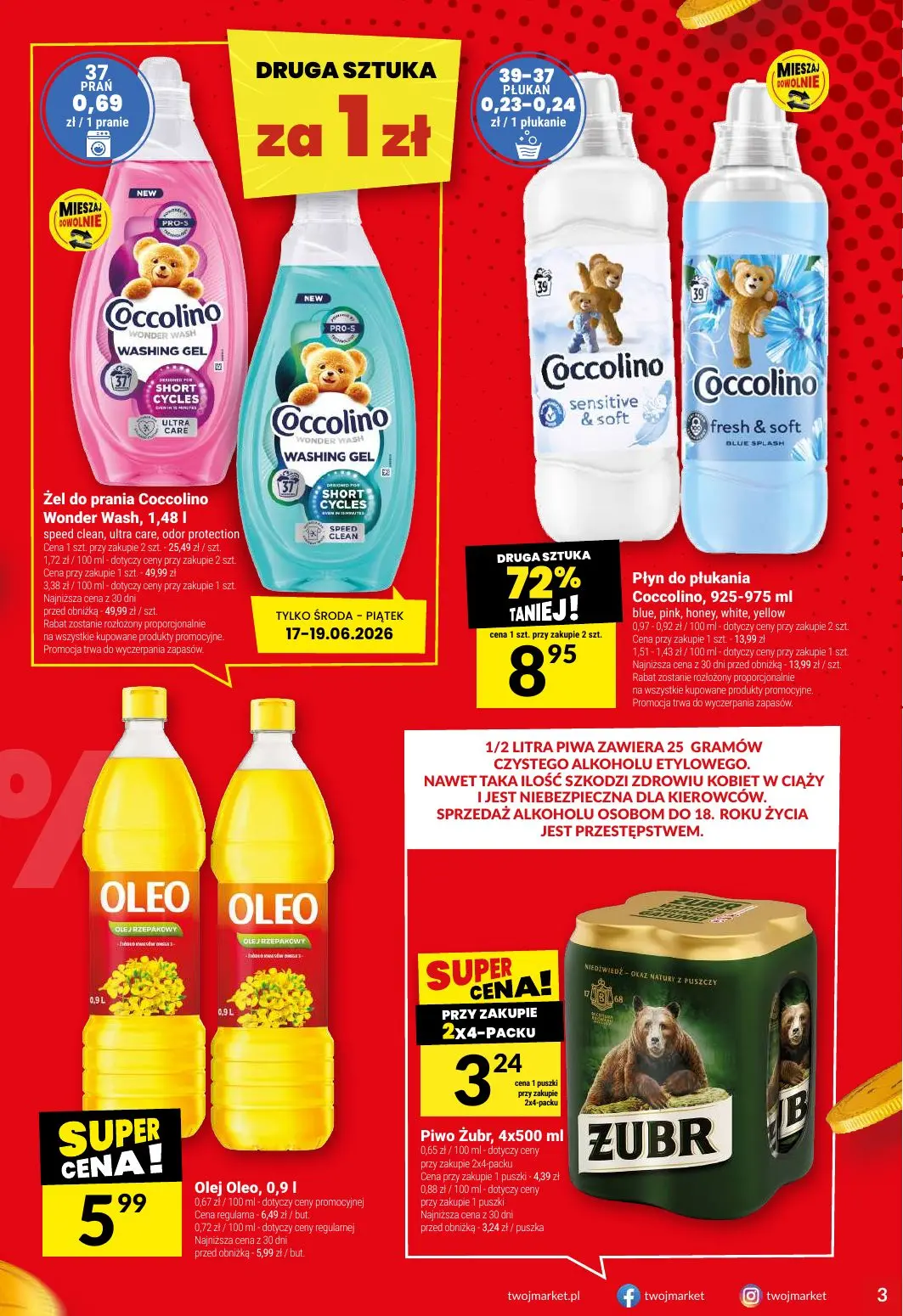 gazetka promocyjna Twój Market  - Strona 3