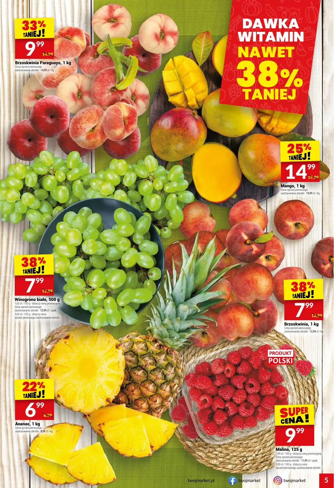 gazetka promocyjna Twój Market  - Strona 5
