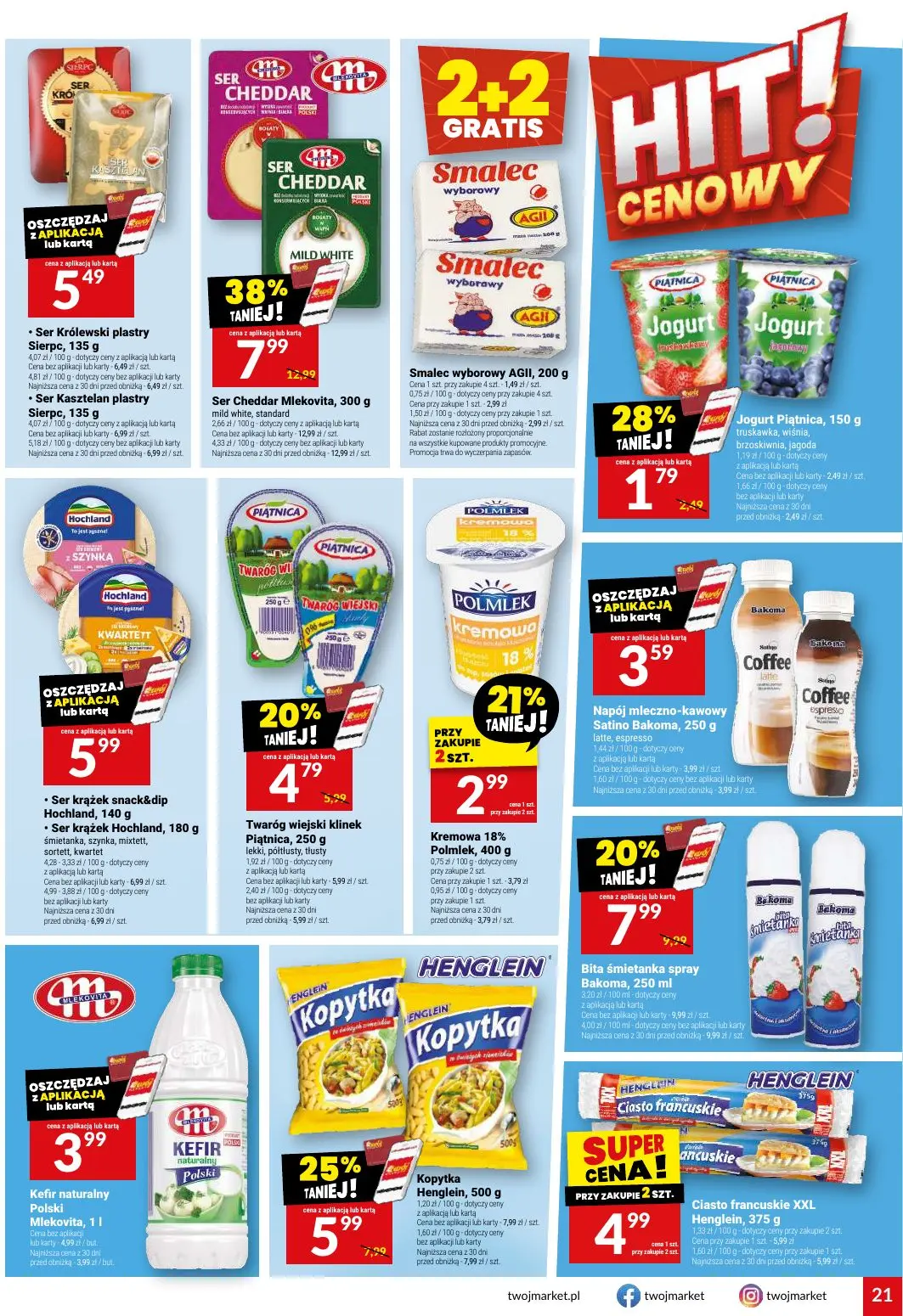 gazetka promocyjna Twój Market  - Strona 21