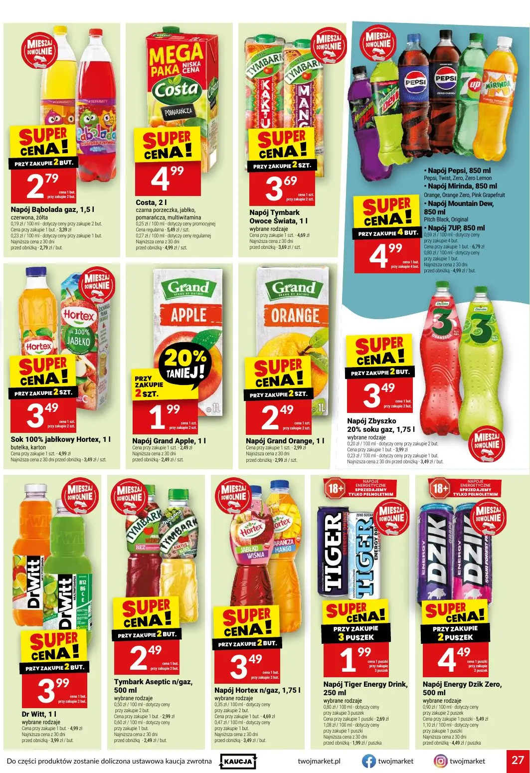 gazetka promocyjna Twój Market  - Strona 27