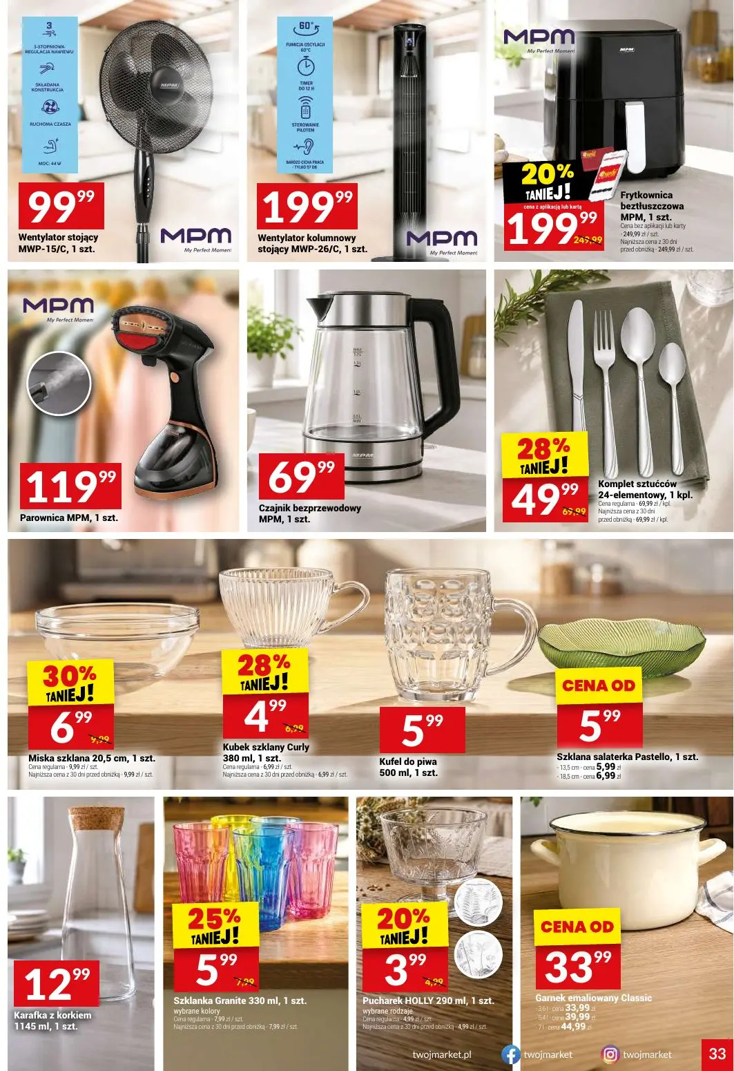 gazetka promocyjna Twój Market  - Strona 33