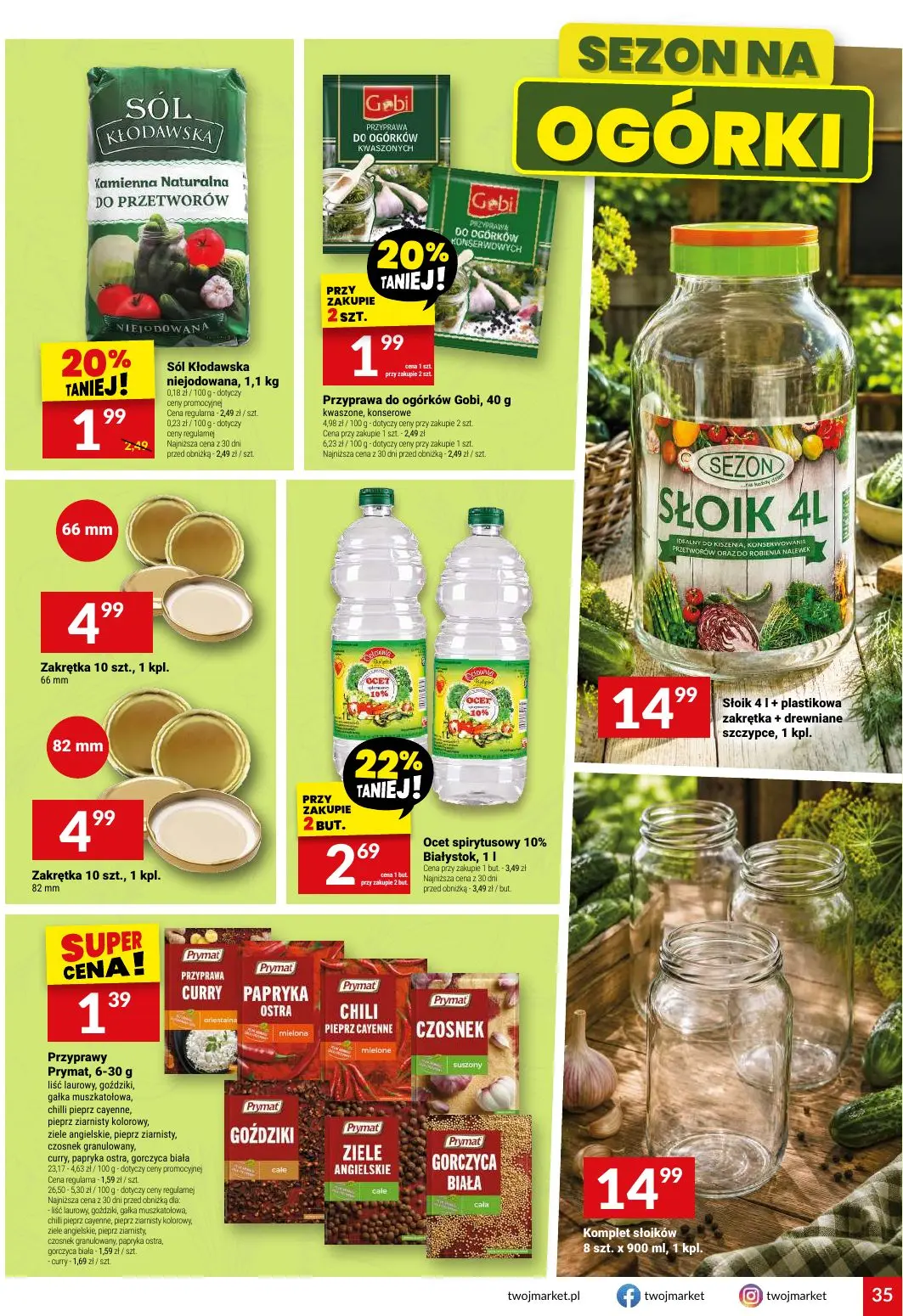 gazetka promocyjna Twój Market  - Strona 35