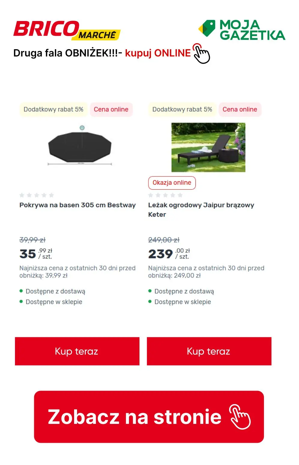 gazetka promocyjna BRICOMARCHE Druga fala obniżek do -30%!! - Strona 2