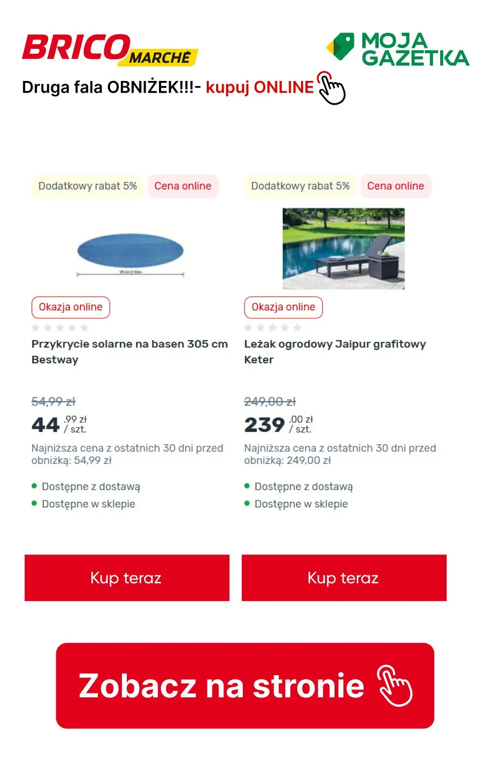 gazetka promocyjna BRICOMARCHE Druga fala obniżek do -30%!! - Strona 4
