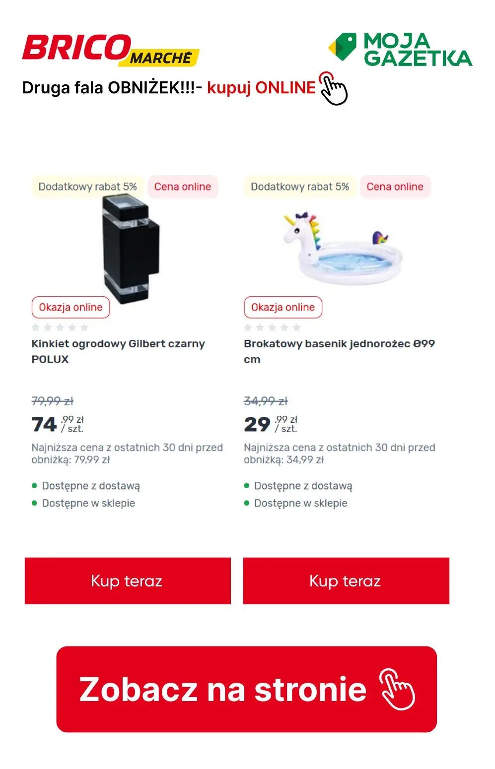 gazetka promocyjna BRICOMARCHE Druga fala obniżek do -30%!! - Strona 9