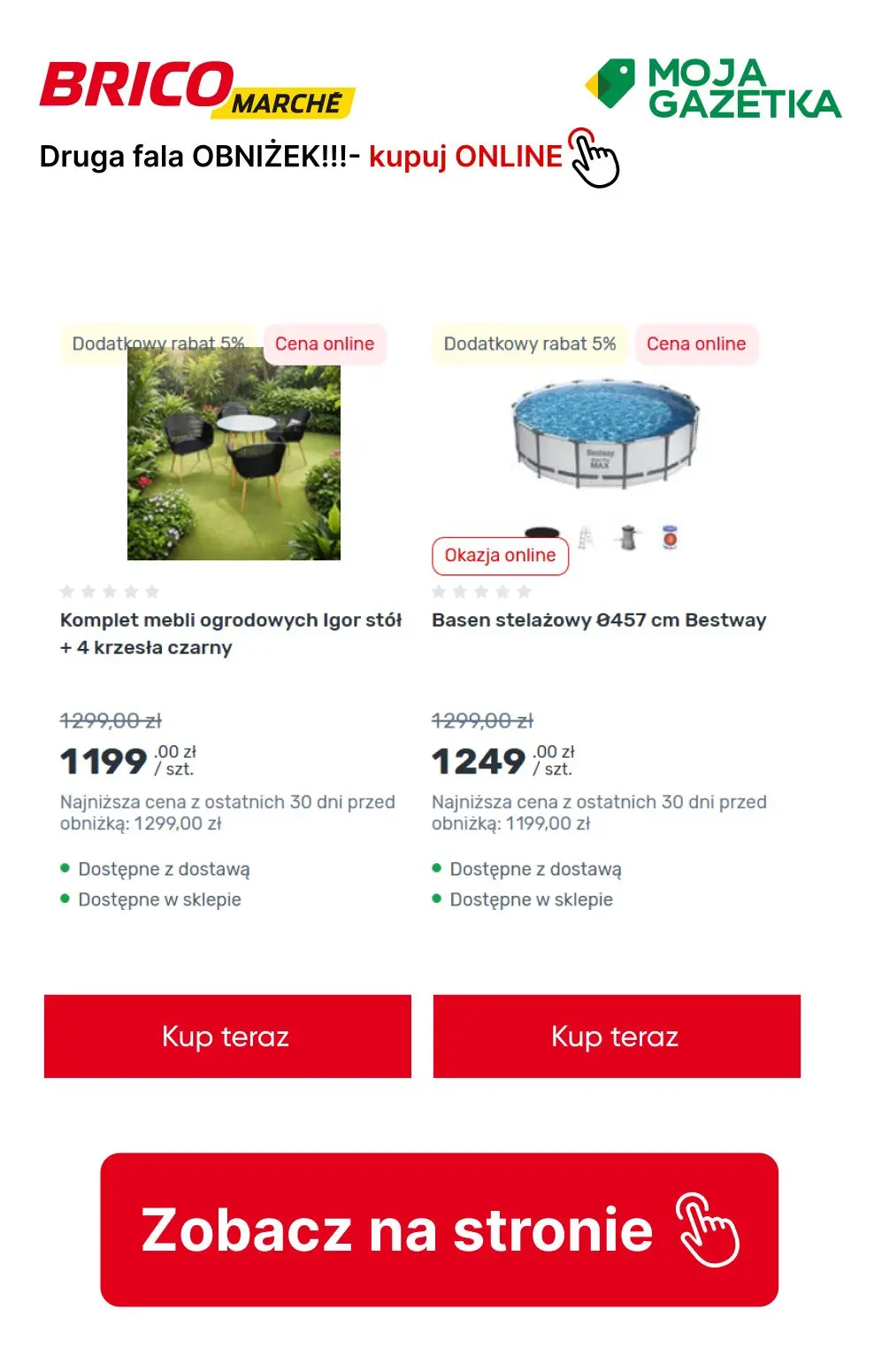 gazetka promocyjna BRICOMARCHE Druga fala obniżek do -30%!! - Strona 12