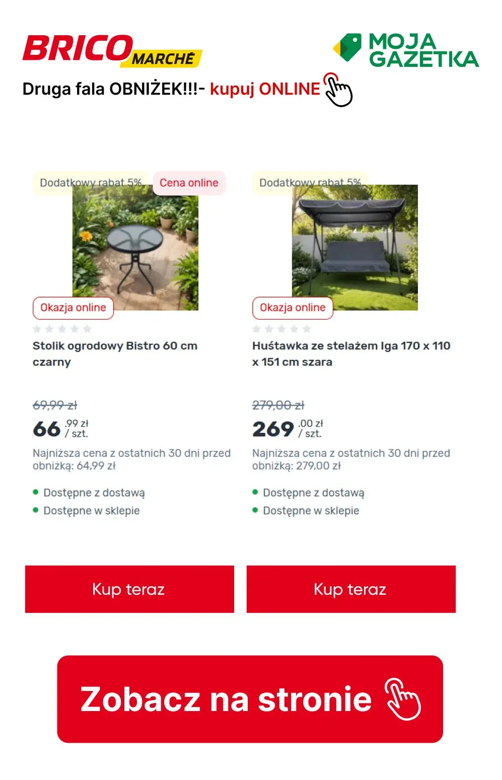 gazetka promocyjna BRICOMARCHE Druga fala obniżek do -30%!! - Strona 13