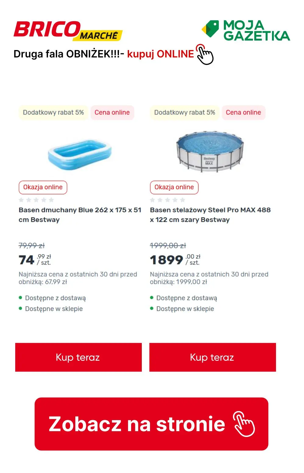 gazetka promocyjna BRICOMARCHE Druga fala obniżek do -30%!! - Strona 14