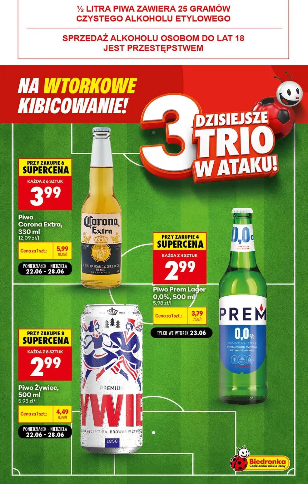 gazetka promocyjna Biedronka Wtorkowe kibicowanie - Strona 2