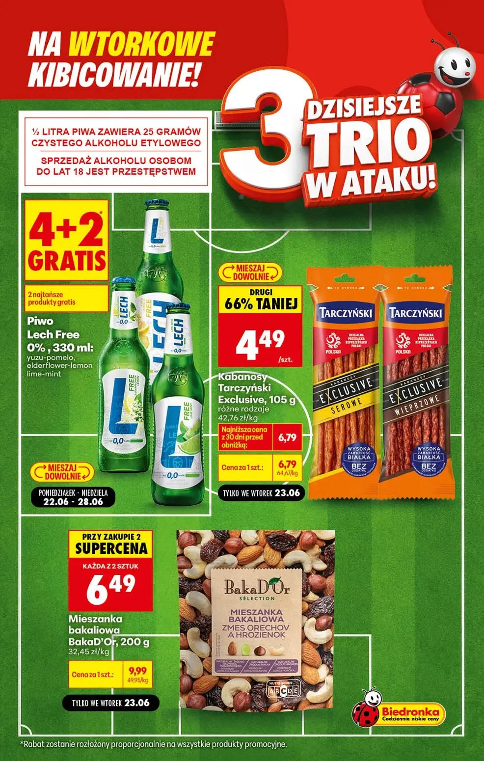 gazetka promocyjna Biedronka Wtorkowe kibicowanie - Strona 4