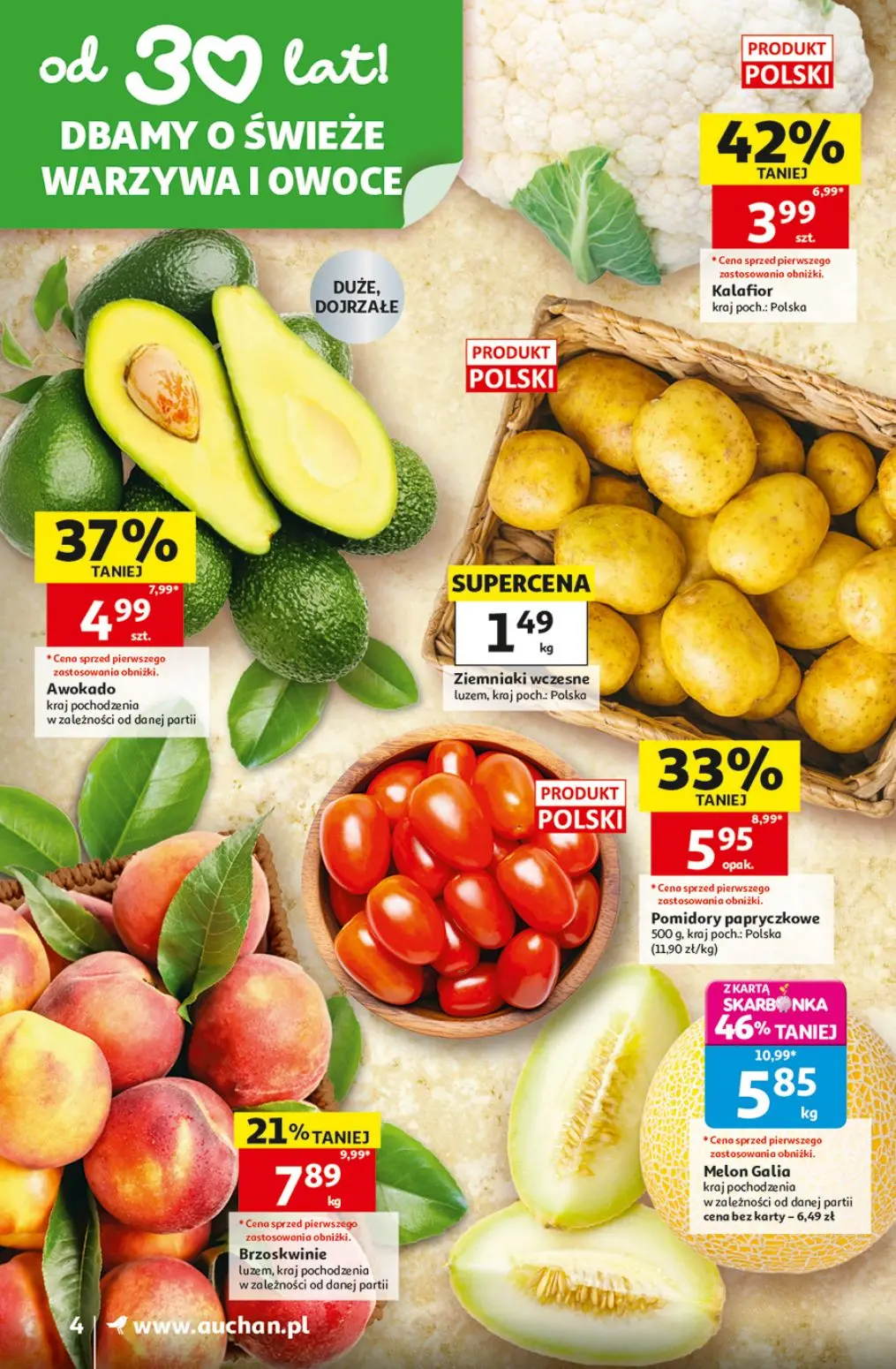 gazetka promocyjna Auchan Supermarket 30 Lat - Strona 4