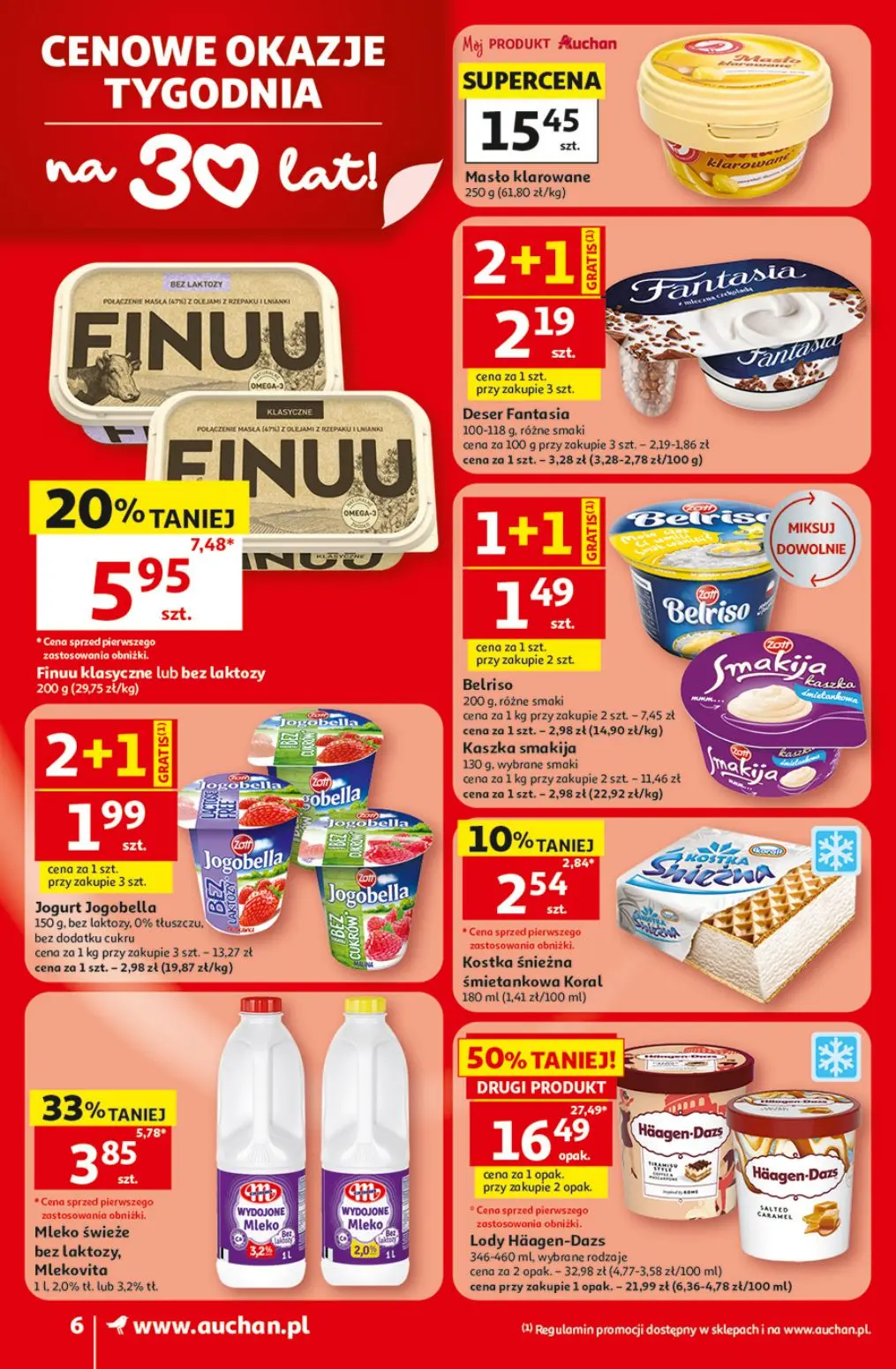 gazetka promocyjna Auchan Supermarket 30 Lat - Strona 6