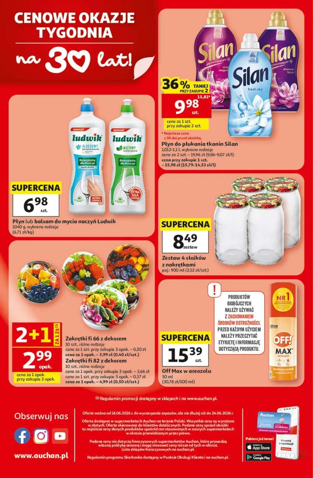 gazetka promocyjna Auchan Supermarket 30 Lat - Strona 8