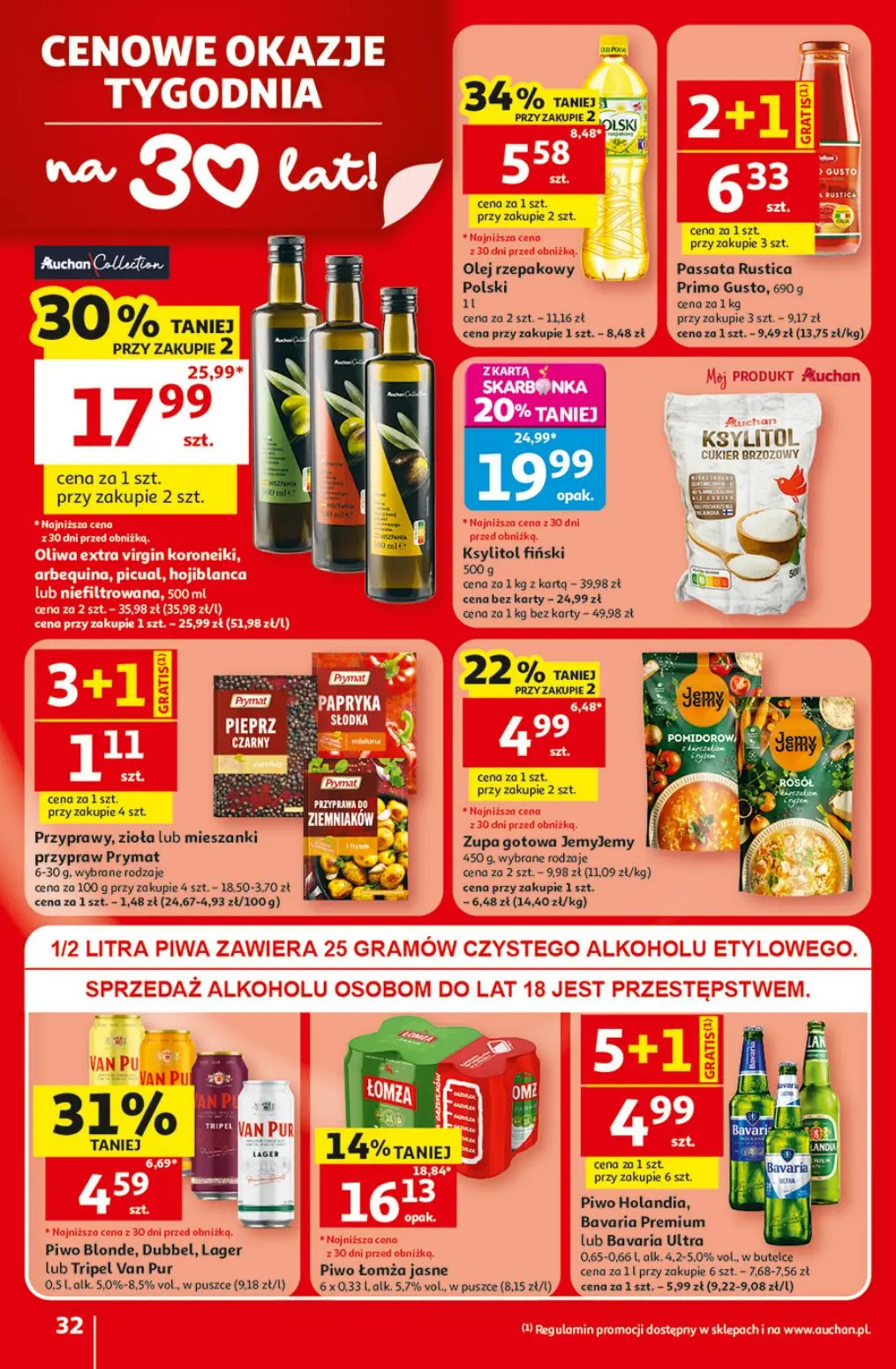 gazetka promocyjna Auchan 30 Lat - Strona 32