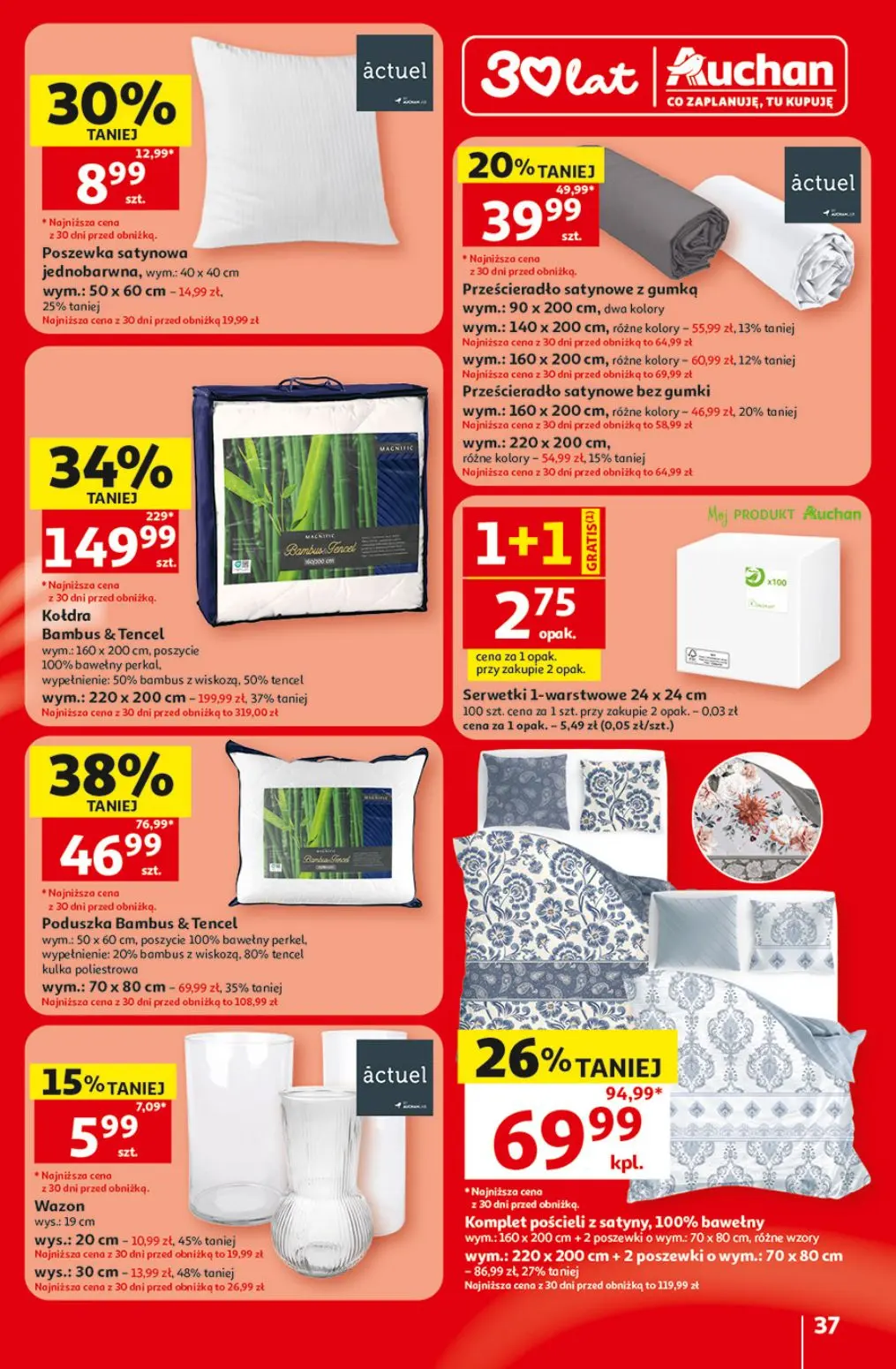 gazetka promocyjna Auchan 30 Lat - Strona 37