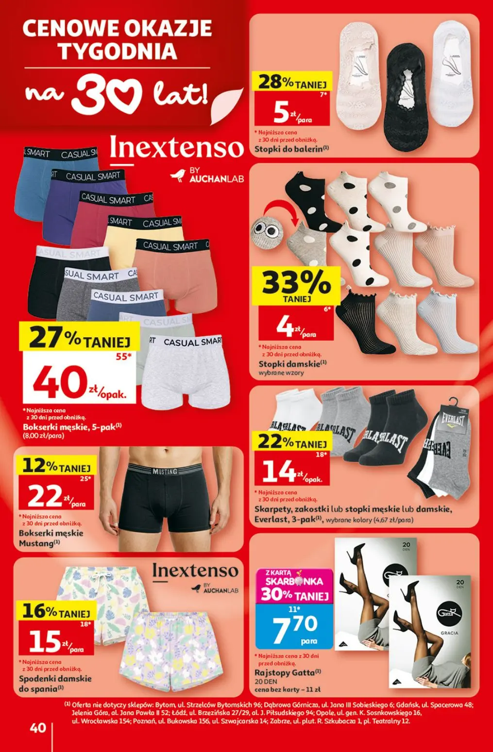 gazetka promocyjna Auchan 30 Lat - Strona 40