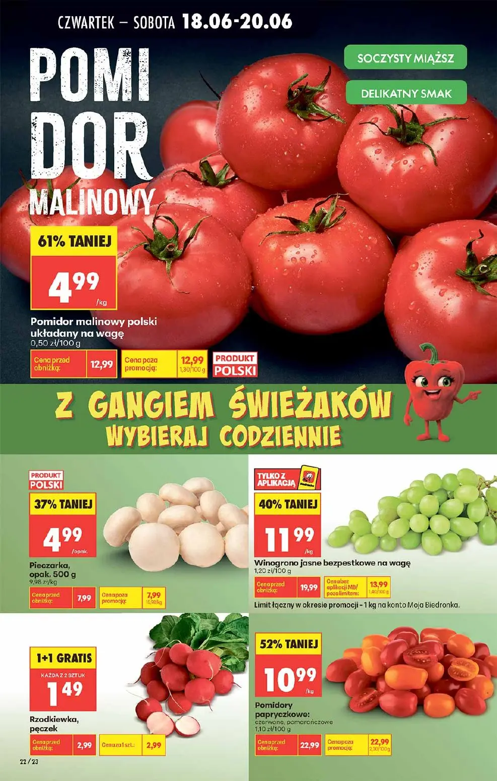 gazetka promocyjna Biedronka Od czwartku - Strona 22