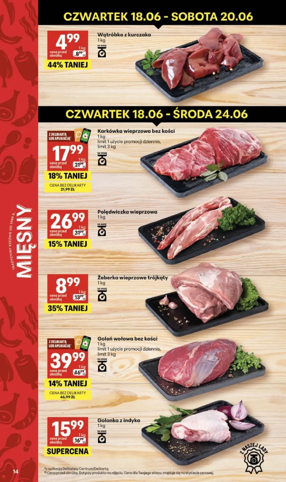 gazetka promocyjna Delikatesy Centrum Od czwartku - Strona 14