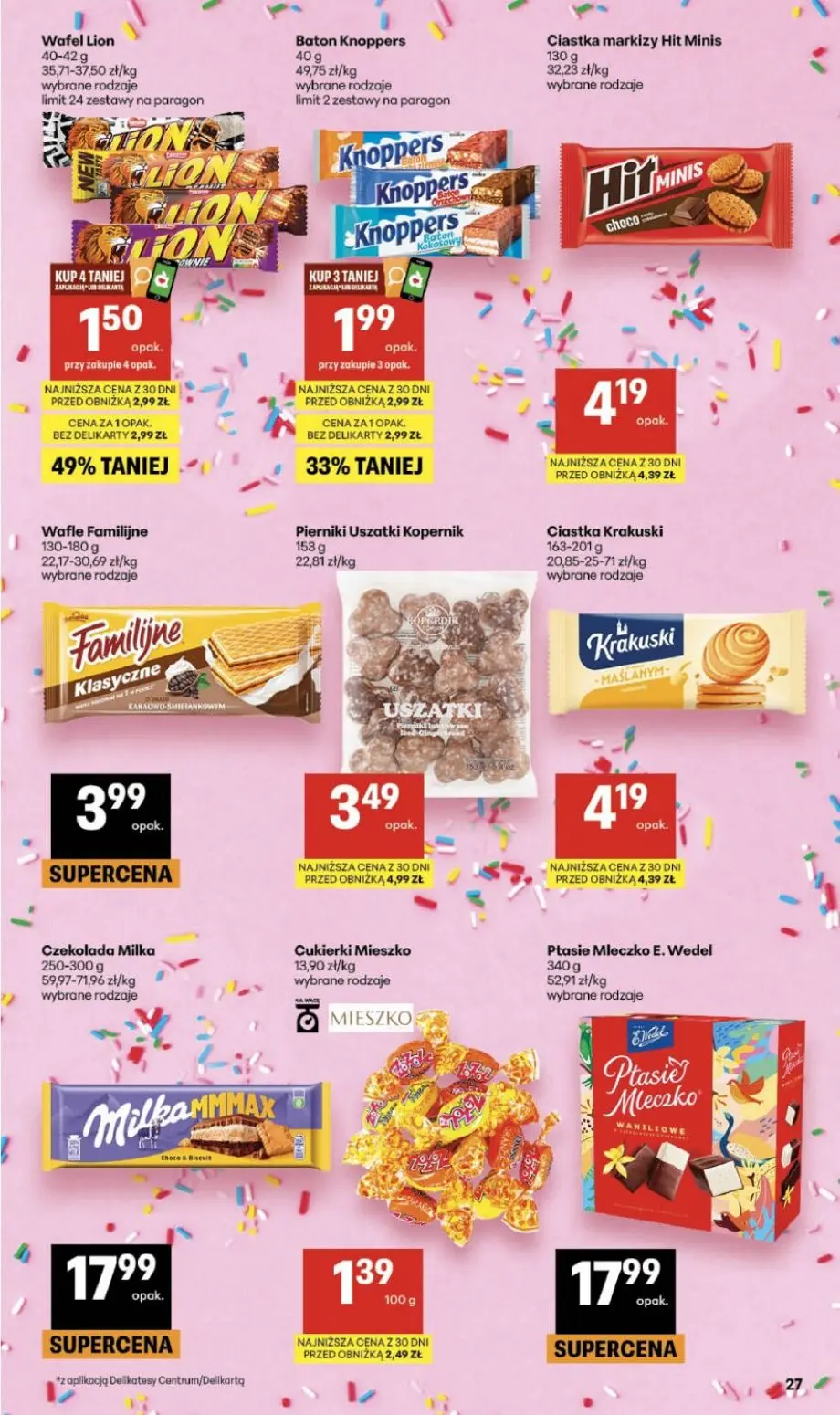 gazetka promocyjna Delikatesy Centrum Od czwartku - Strona 27