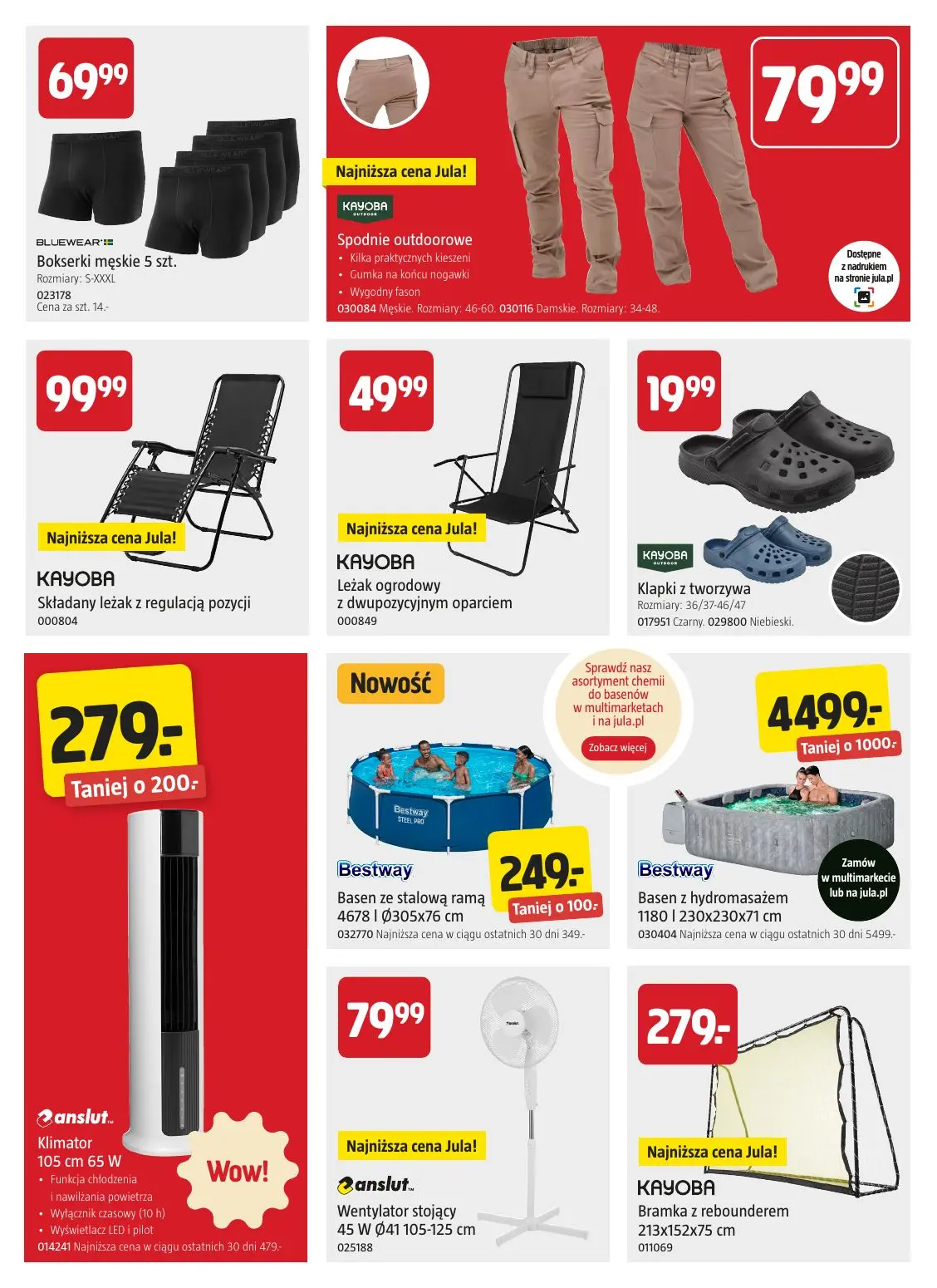 gazetka promocyjna JULA Ciesz się niskimi cenami! - Strona 7