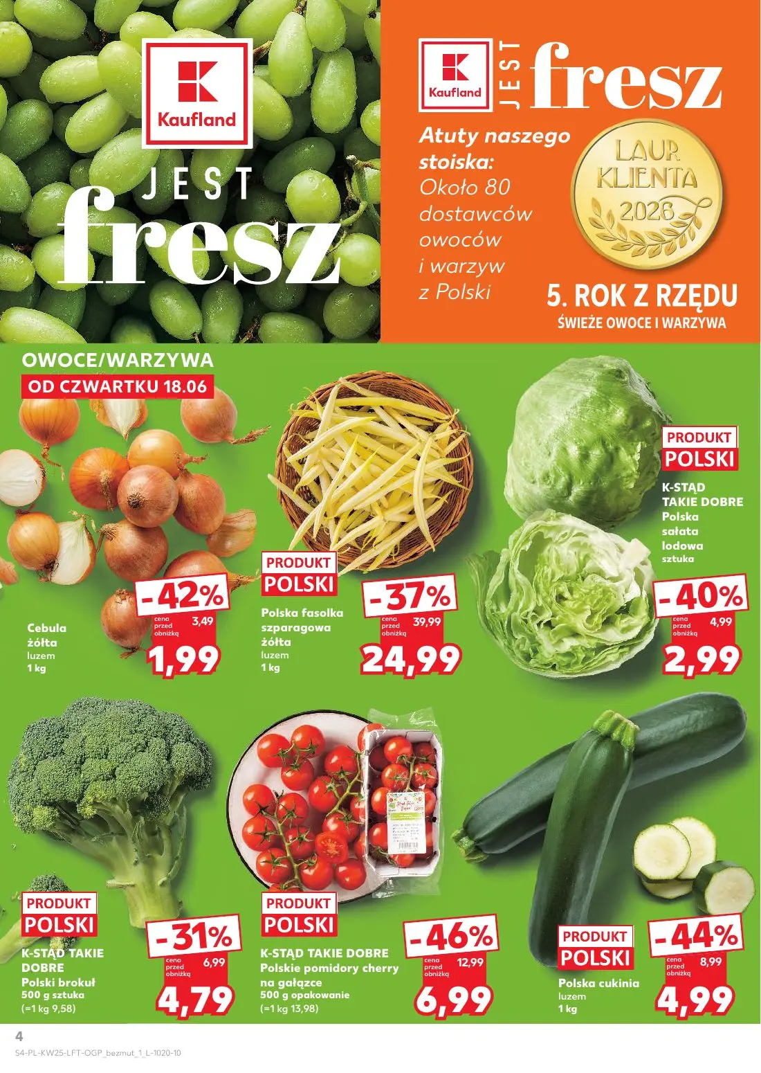 gazetka promocyjna Kaufland Od czwartku - Strona 4