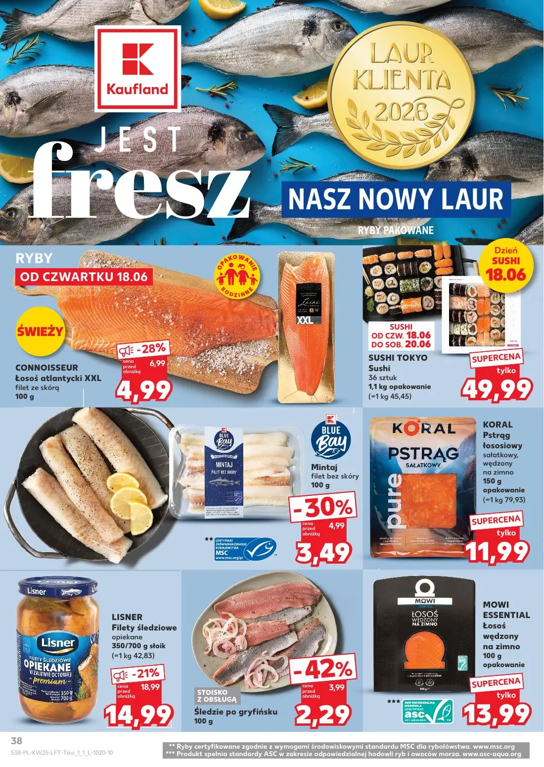 gazetka promocyjna Kaufland Jest fresz - Strona 38