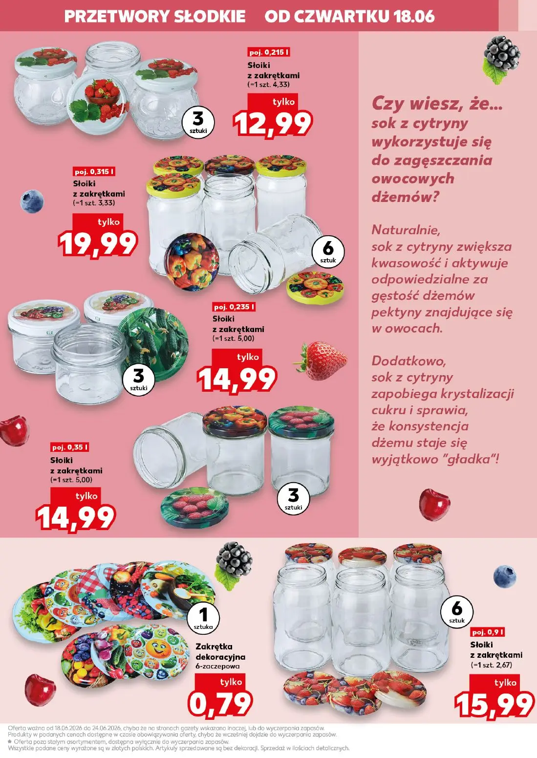 gazetka promocyjna Kaufland Kochamy przetwoty! - Strona 3