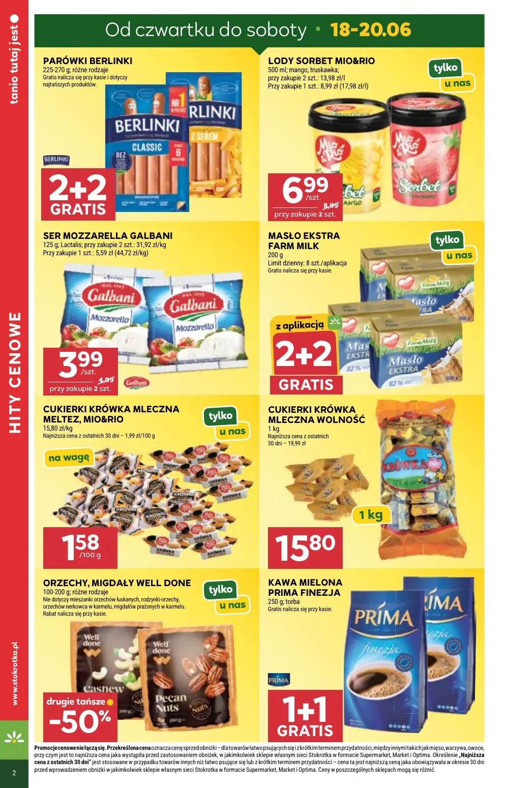 gazetka promocyjna Stokrotka Supermarket Od czwartku - Strona 2