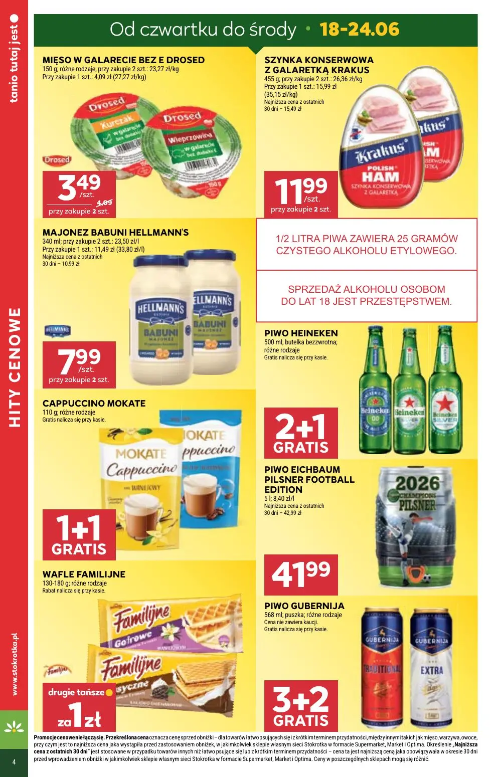 gazetka promocyjna Stokrotka Supermarket Od czwartku - Strona 4