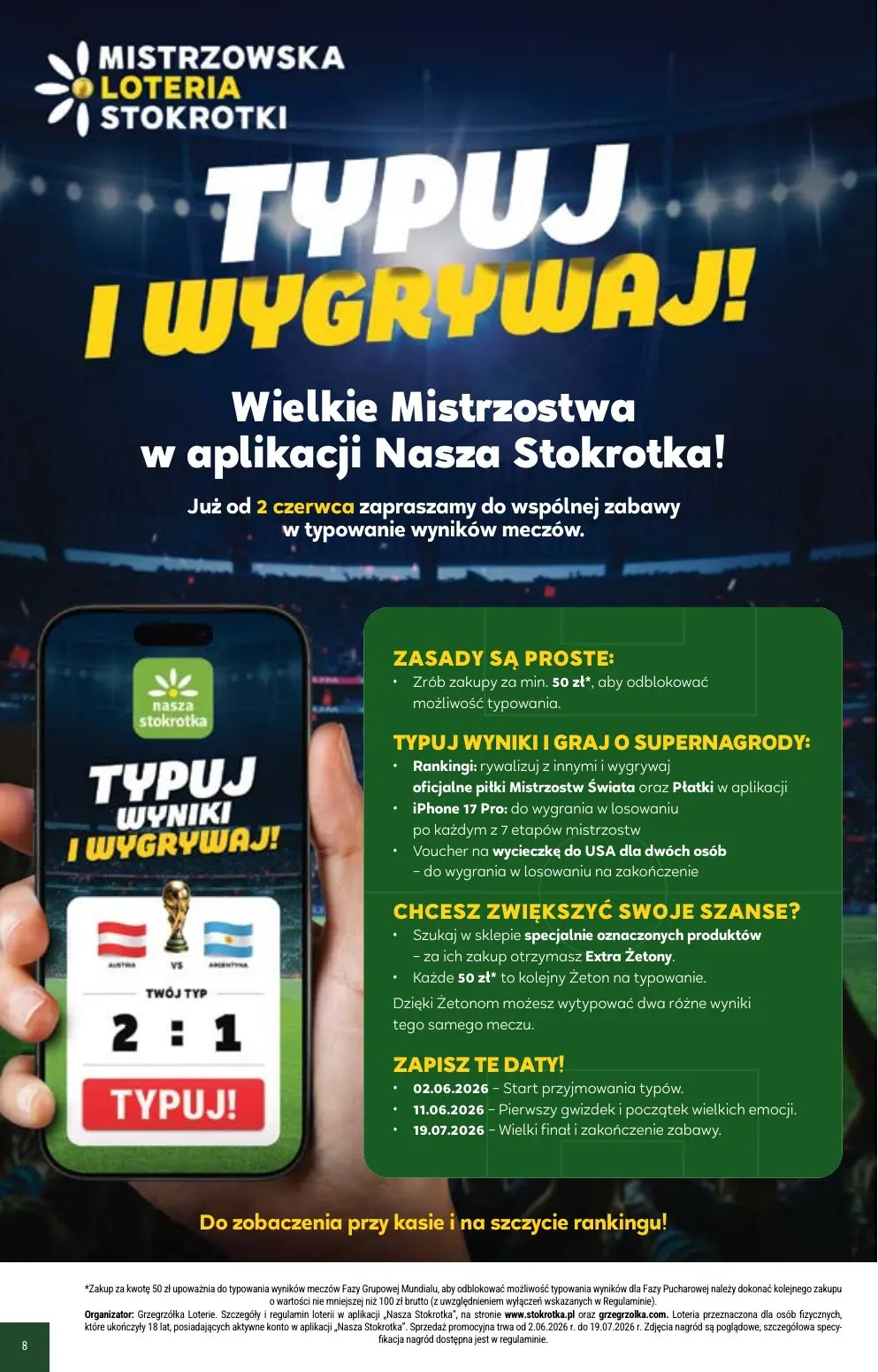 gazetka promocyjna Stokrotka Supermarket Od czwartku - Strona 8