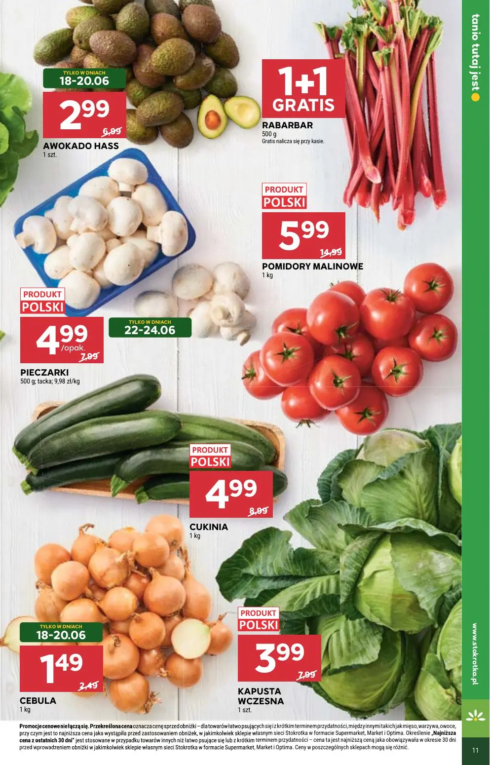 gazetka promocyjna Stokrotka Supermarket Od czwartku - Strona 11
