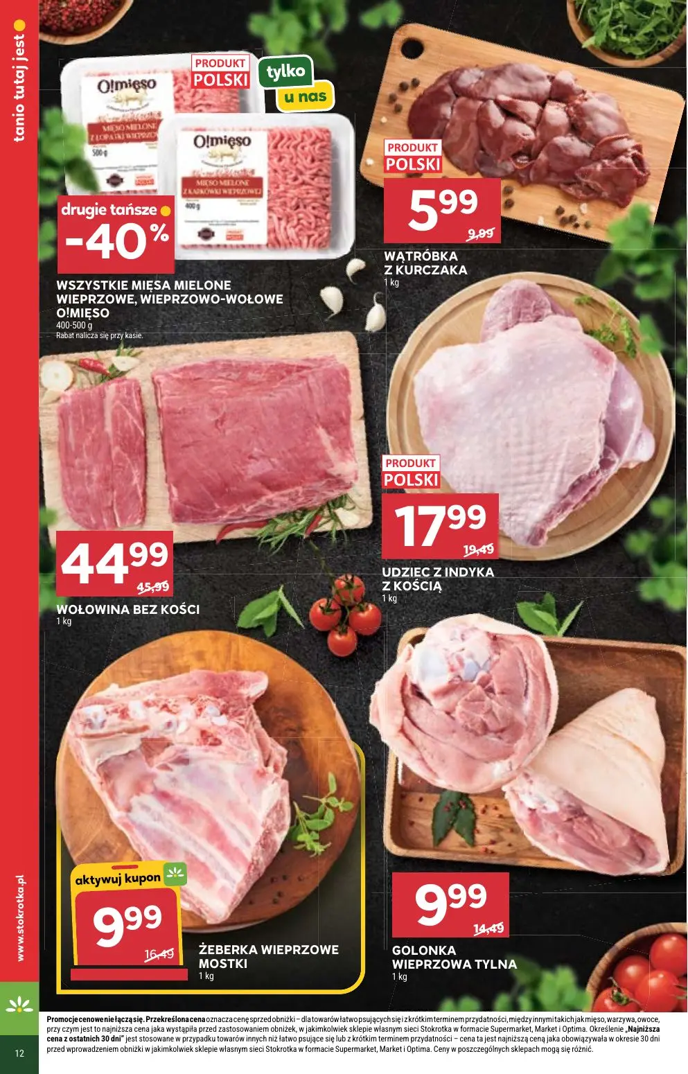 gazetka promocyjna Stokrotka Supermarket Od czwartku - Strona 12