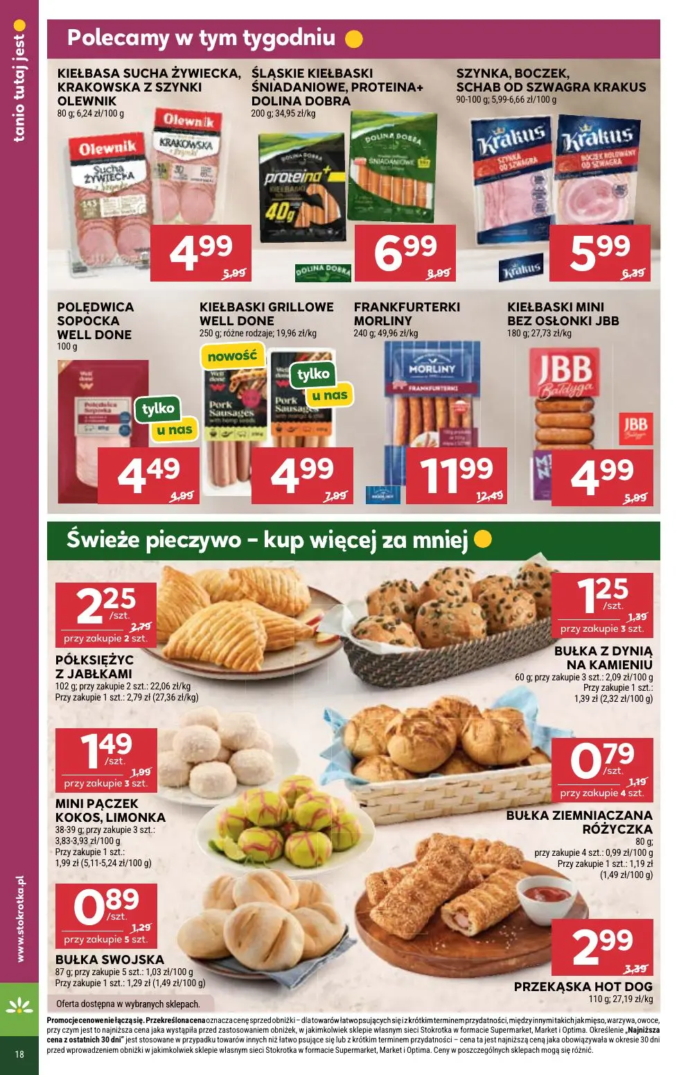 gazetka promocyjna Stokrotka Supermarket Od czwartku - Strona 18